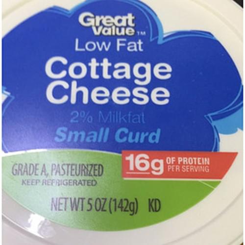 Great Value Cottage Cheese 142 G Nutrition Information Innit
