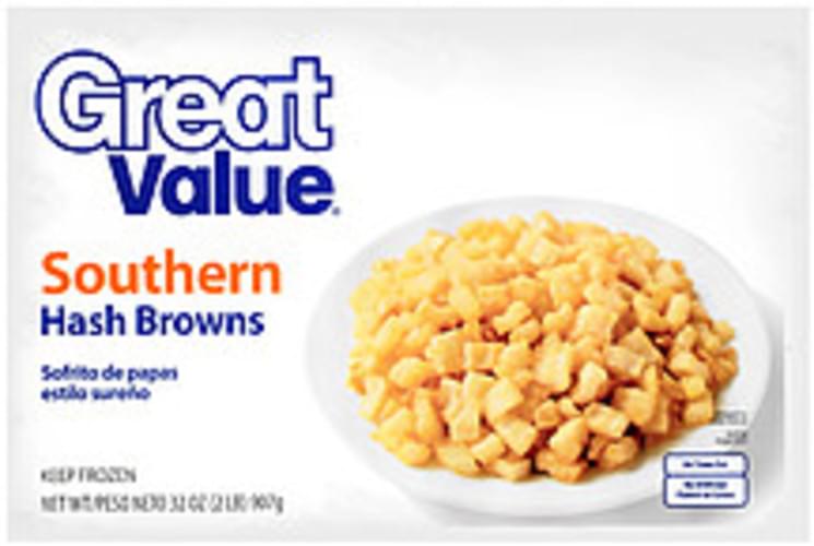 Great Value Southern Hash Browns - 32 oz