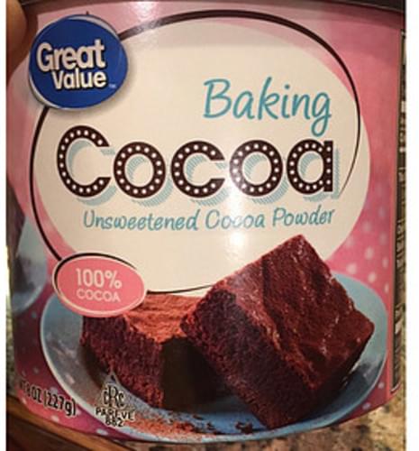 Great Value Unsweetened Baking Cocoa Powder - 5 g