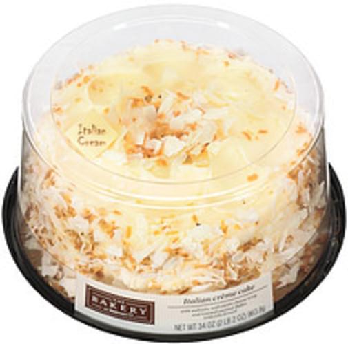 The Bakery At Walmart Italian Creme Cake 34 Oz Nutrition Information Innit