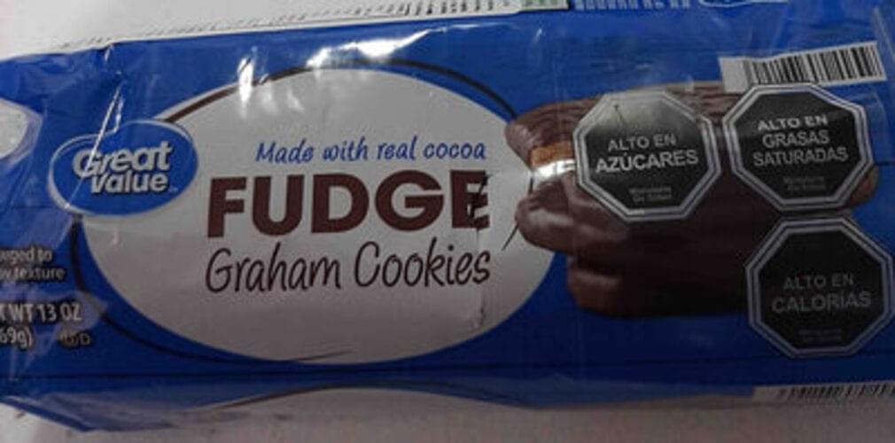 Great Value Fudge Graham Cookies 23 g, Nutrition Information Innit