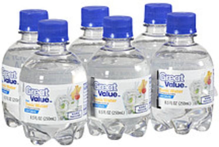Great Value Low Calorie Diet Tonic Water 6 oz, Nutrition Information