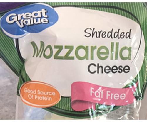 Great Value Shredded Mozzarella Cheese - 28 g