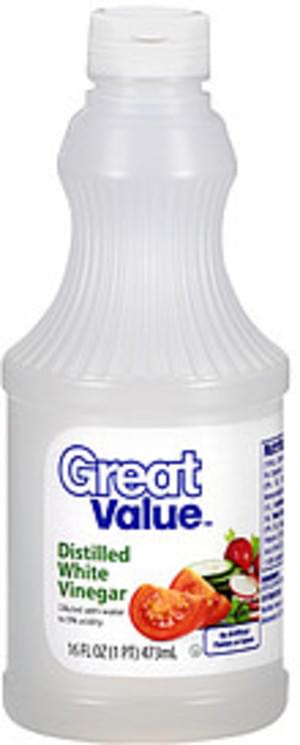 Great Value Distilled White Vinegar - 16