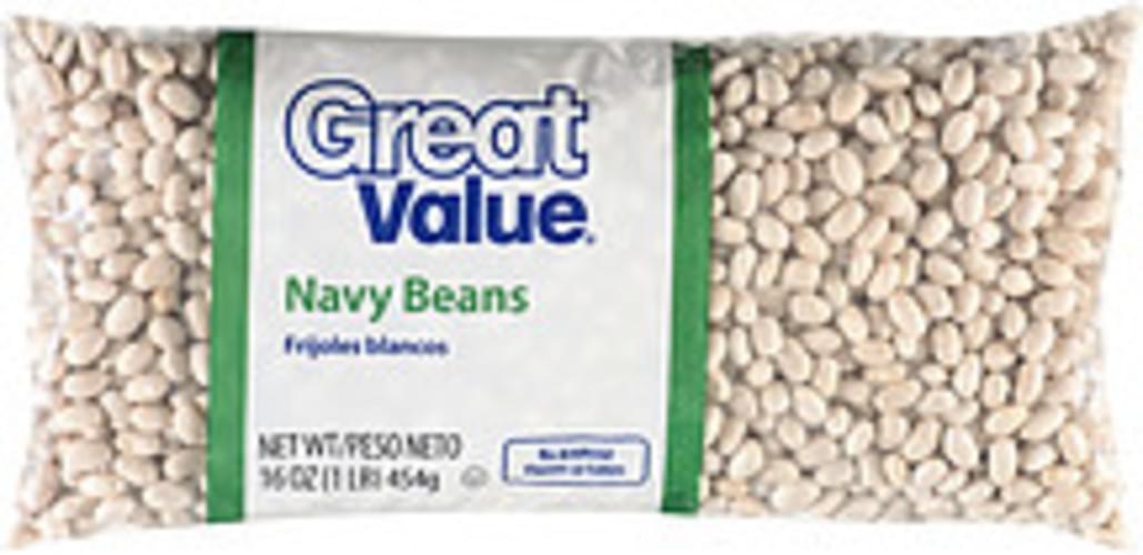 Great Value Navy Beans 16 oz, Nutrition Information Innit