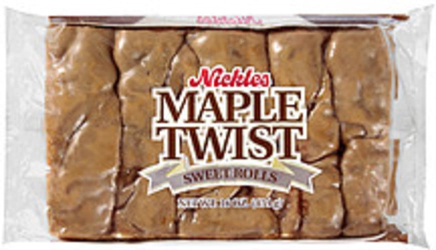 Nickles Sweet Rolls Maple Twist 16 oz, Nutrition Information Innit