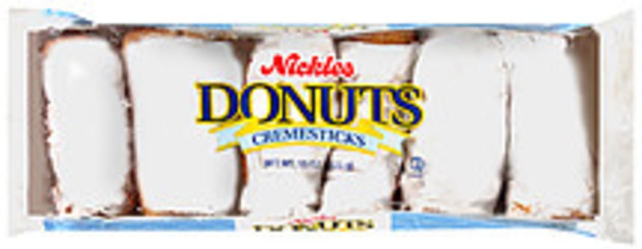 Nickles Creme Sticks Donuts 15 oz, Nutrition Information Innit