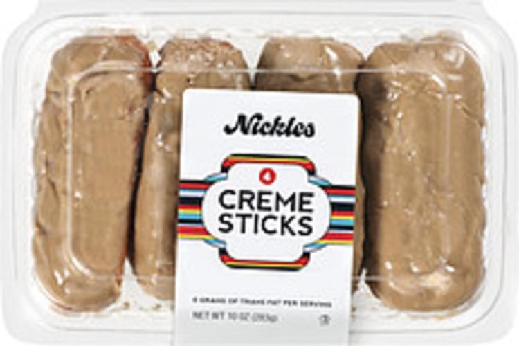 Nickles Creme Sticks 4, Nutrition Information Innit