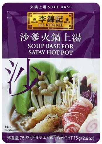 satay soup base for hot pot