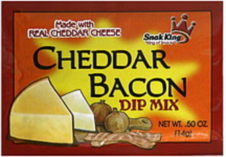 Snak King Cheddar Bacon Dip Mix 0.5 oz, Nutrition Information Innit