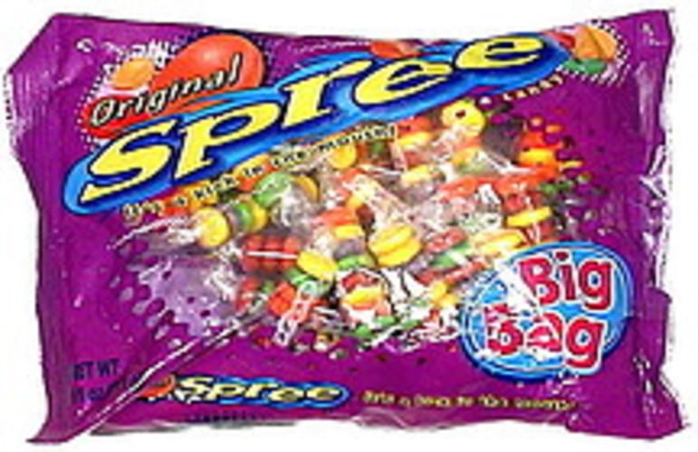 Spree Original, Big Bag Candy 11 oz, Nutrition Information Innit