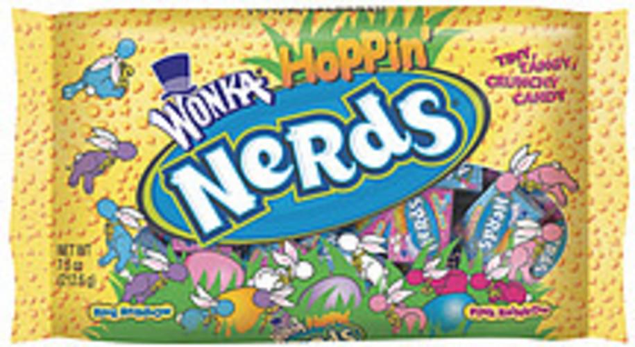 Wonka Candy Hoppin Nerds Pink Rainbowblue Rainbow 75 Oz Nutrition
