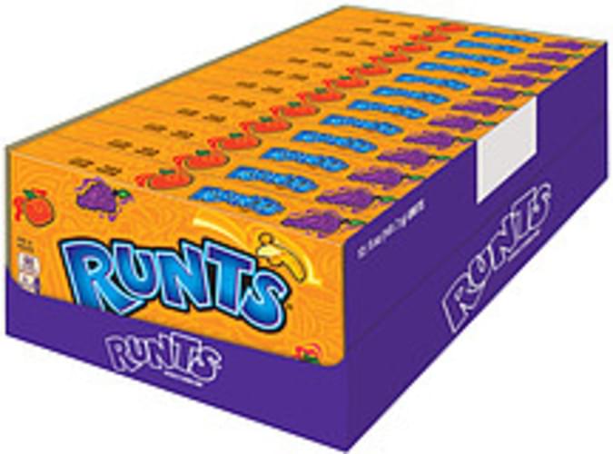 Runts Banana, Orange, Strawberry, Green Apple and Grape Sugar Candy