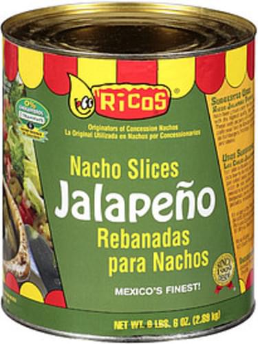 Ricos Nacho Slices Jalapeno - 102 oz