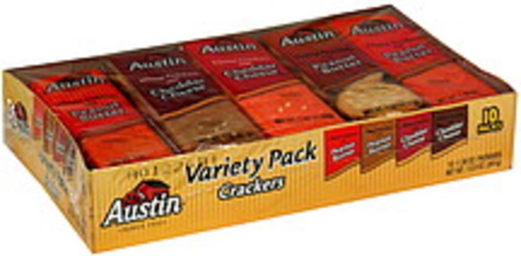 Austin Variety Pack Crackers 10 ea, Nutrition Information Innit