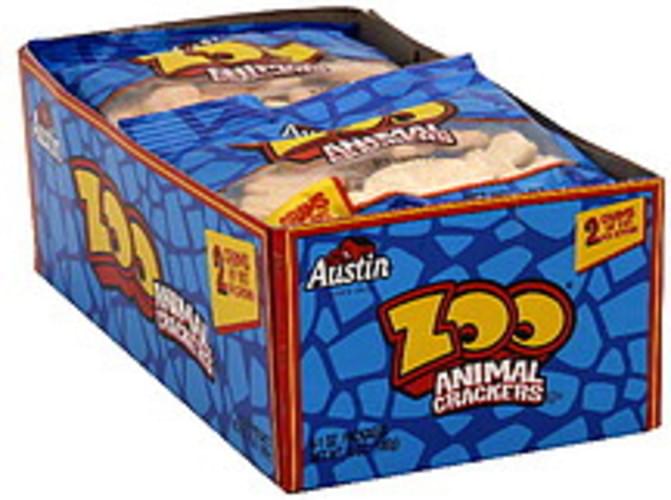 Austin Zoo Animal Crackers 6 ea, Nutrition Information Innit