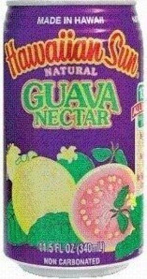 Hawaiian Sun Products Inc Guava Nectar 33 Cl Nutrition Information hawaiian-sun-products-inc-guava-nectar-33-cl-nutrition-information