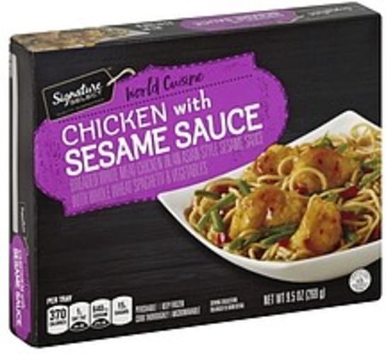 Signature Select Chicken with Sesame Sauce 9.5 oz, Nutrition