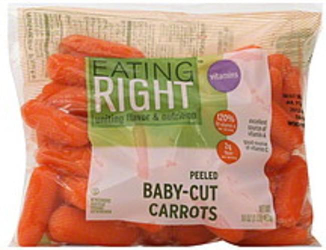 Eating Right Peeled Baby-Cut Carrots - 16 oz