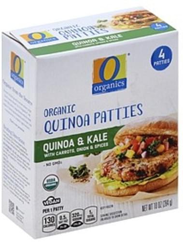 O Organics Organic, Quinoa & Kale Patties - 4 ea