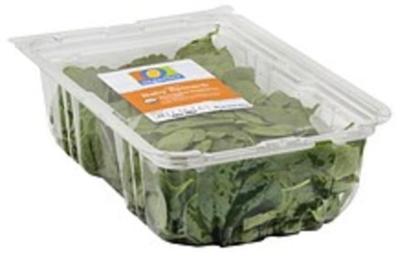 O Organics Organic, Baby Spinach - 10 oz