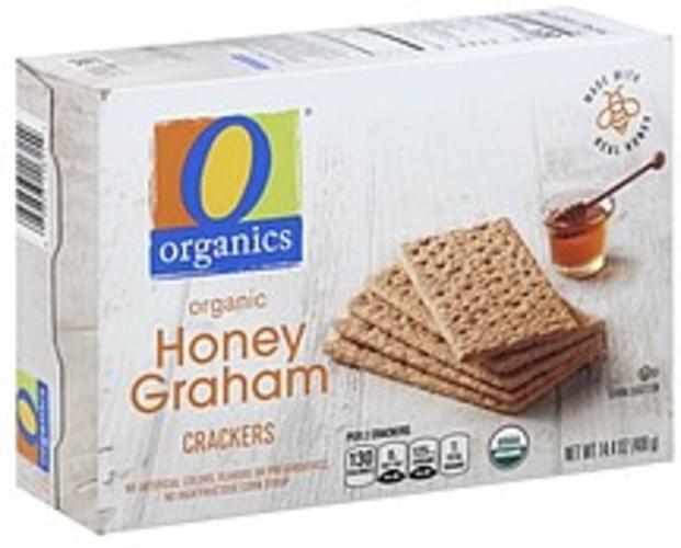 O Organics Organic, Honey Graham Crackers 14.4 oz, Nutrition
