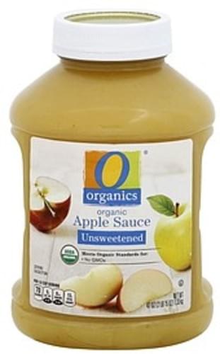 O Organics Organic, Unsweetened Apple Sauce - 47 oz