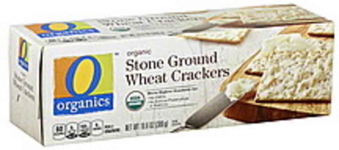 O Organics Organic, Stone Ground Wheat Crackers 10.6 oz, Nutrition