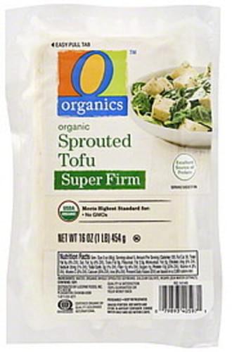 O Organics Sprouted, Super Firm, Organic Tofu - 16 oz