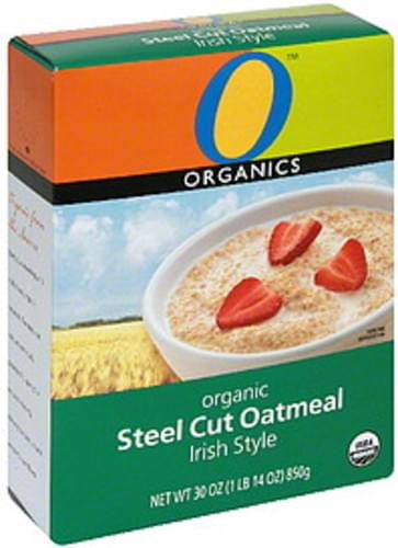 O Organics Organic, Irish Style Steel Cut Oatmeal - 30 oz