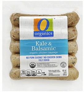 O Organics Chicken Sausage Organic, Kale & Balsamic