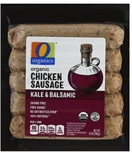 O Organics Chicken Sausage Organic, Kale & Balsamic