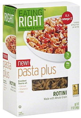Eating Right Rotini Pasta Plus - 12 oz