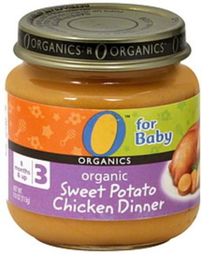 O Organics Organic Sweet Potato Chicken Dinner - 4 oz