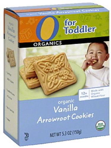 O Organics Vanilla Organic Arrowroot Cookies - 5.3 oz