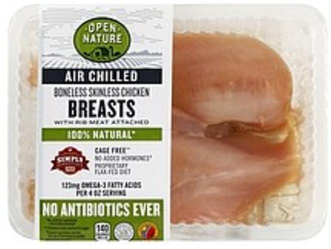Open Nature Boneless & Skinless Chicken Breasts - 1 ea