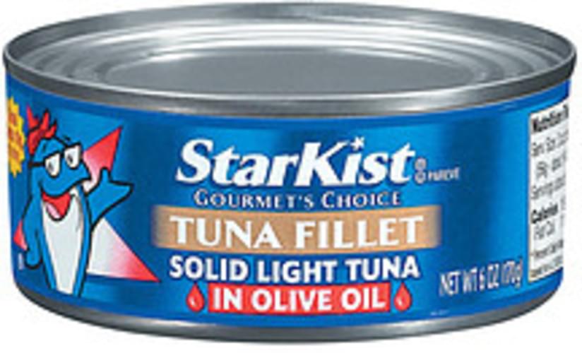 StarKist Gourmet's Choice Solid Light In Olive Oil Tuna Fillet 6 oz