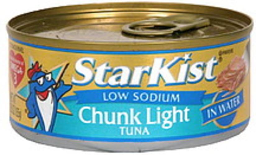 StarKist Chunk Light Low Sodium In Water Tuna 5 5 Oz Nutrition starkist-chunk-light-low-sodium-in-water-tuna-5-5-oz-nutrition