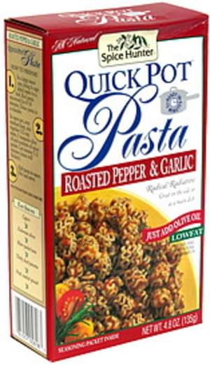 Spice Hunter Quick Pot Pasta, Roasted Pepper & Garlic - 4.8 oz