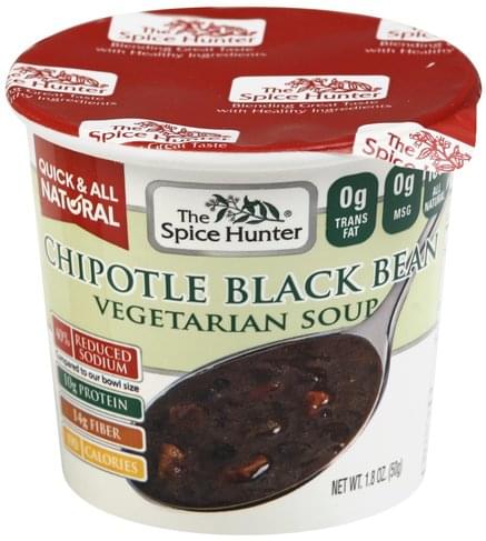Spice Hunter Vegetarian, Chipotle Black Bean Soup - 1.8 oz