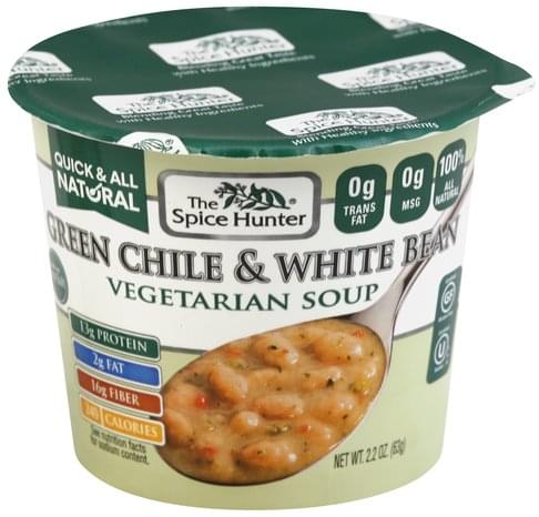 Spice Hunter Vegetarian, Green Chile & White Bean Soup - 2.2 oz