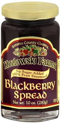 Kozlowski Farms Blackberry Spread - 10 oz