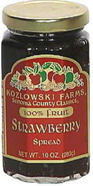 Kozlowski Farms Strawberry Spread - 10 oz