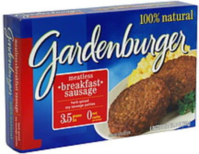 Gardenburger Meatless Breakfast Sausage 6 ea, Nutrition Information Innit
