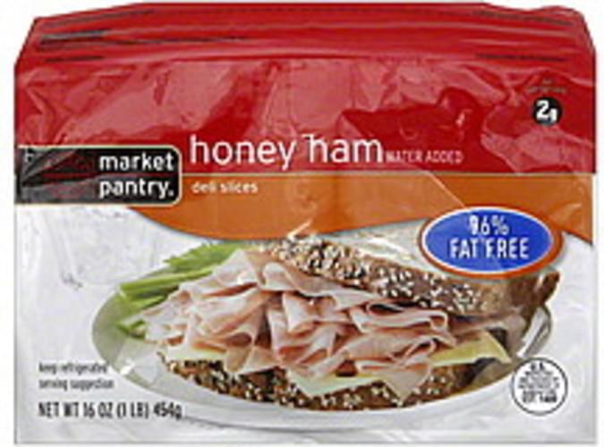 Market Pantry Deli Slices Honey Ham 16 oz, Nutrition Information Innit