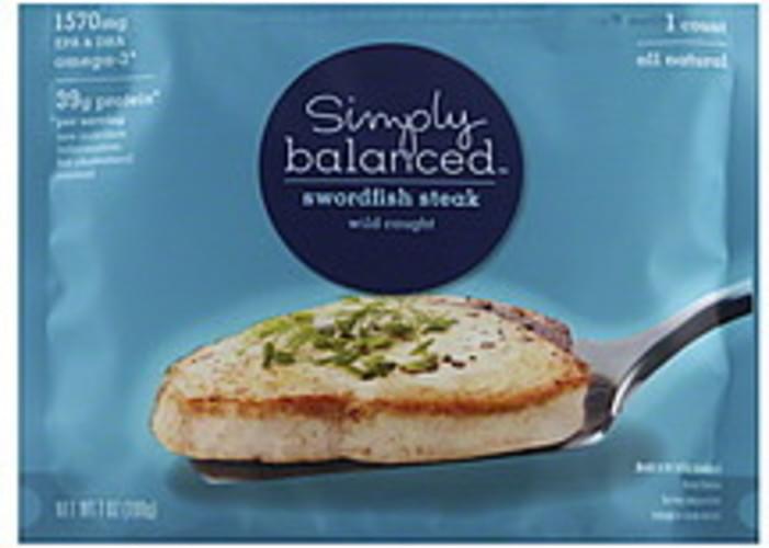 Simply Balanced Swordfish Steak - 1 ea