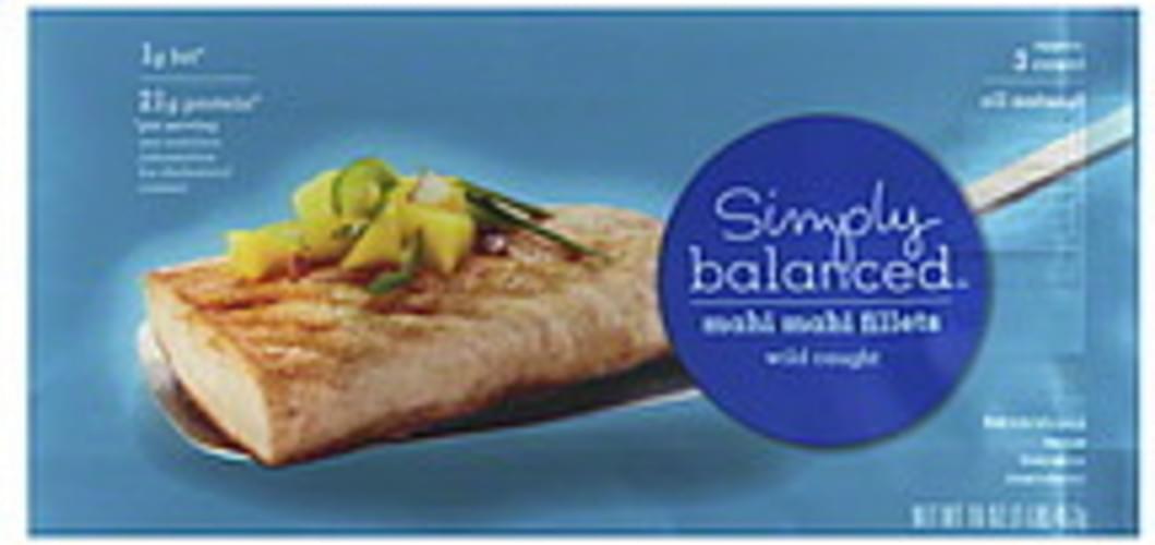 Simply Balanced Mahi Mahi Fillets 16 oz, Nutrition Information Innit