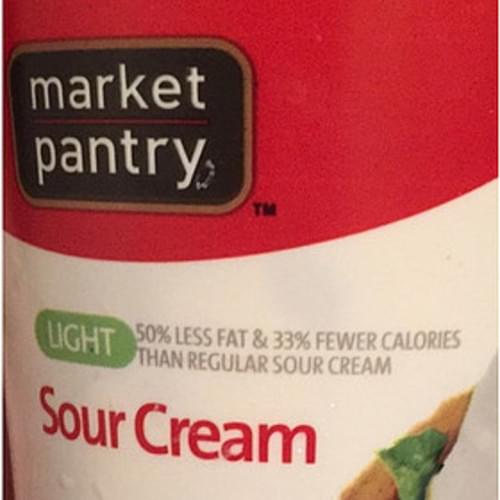 Market Pantry Light Sour Cream 30 g, Nutrition Information Innit