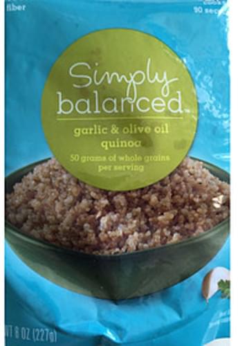 Simply Balanced Garlic & Olive Oil Quinoa - 120 g