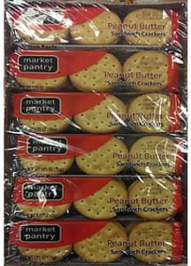 Market Pantry Sandwich Crackers Peanut Butter